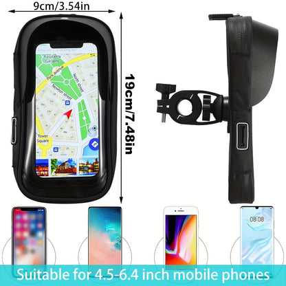 Waterproof Bike & Motorcycle Phone Holder — 360 Rotation