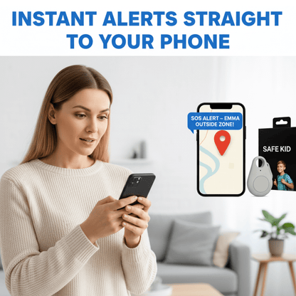 Kids GPS Tracker With Real-Time Location and SOS
