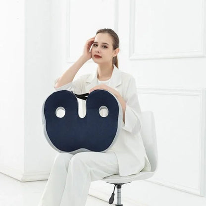 Memory Foam Seat Cushion — Adjustable Ergonomic