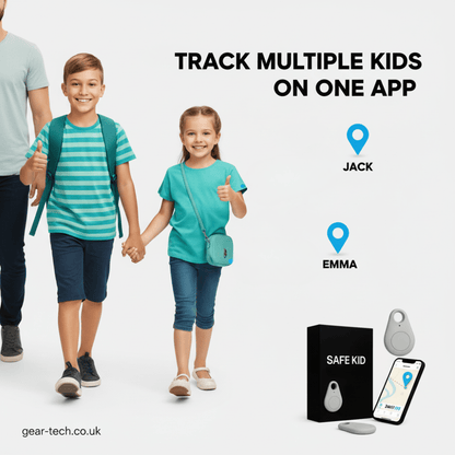 Kids GPS Tracker With Real-Time Location and SOS