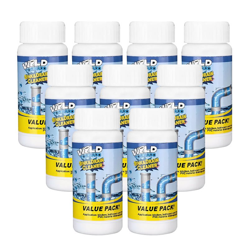 Drain Cleaner Powder — Unclog Pipes and Stop Odors