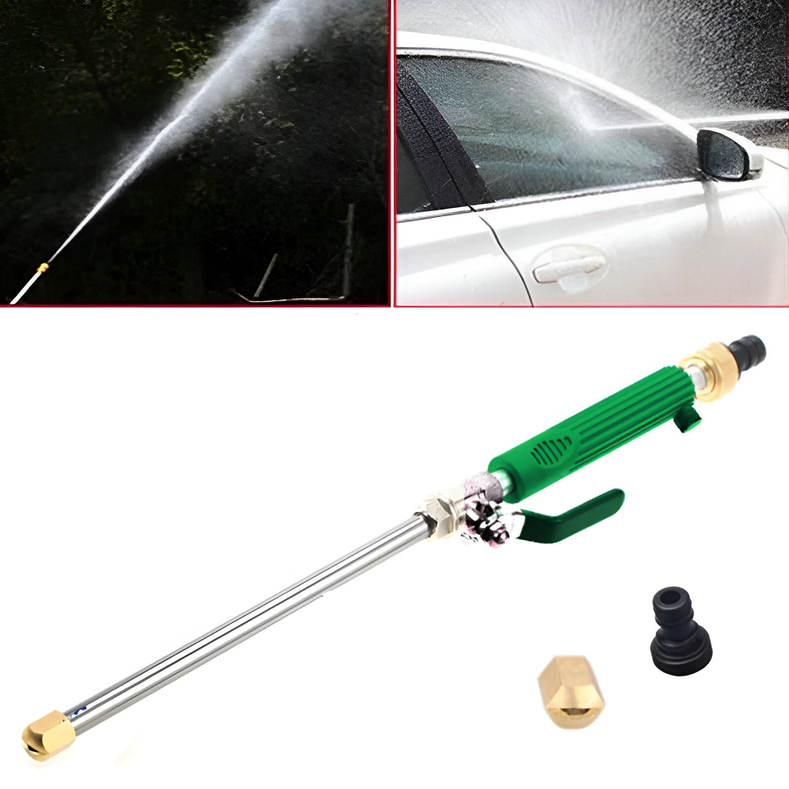 Garden Hose Power Nozzle — High-Pressure Cleaning