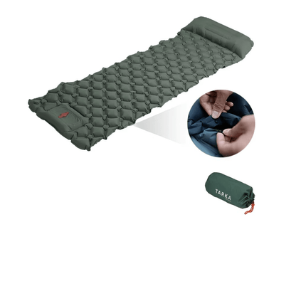 Self-Inflating Camping Pad With Built-In Pillow