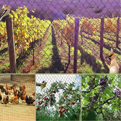UV-Resistant Bird Netting for Fruit Trees