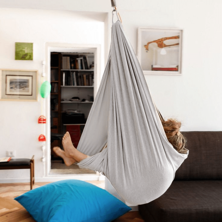 Kids Therapy Hammock — Calming Cotton Swing