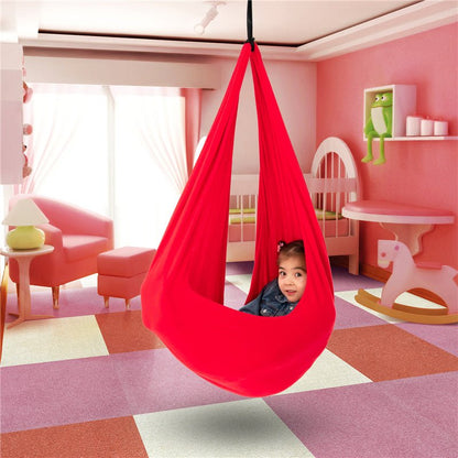 Kids Therapy Hammock — Calming Cotton Swing