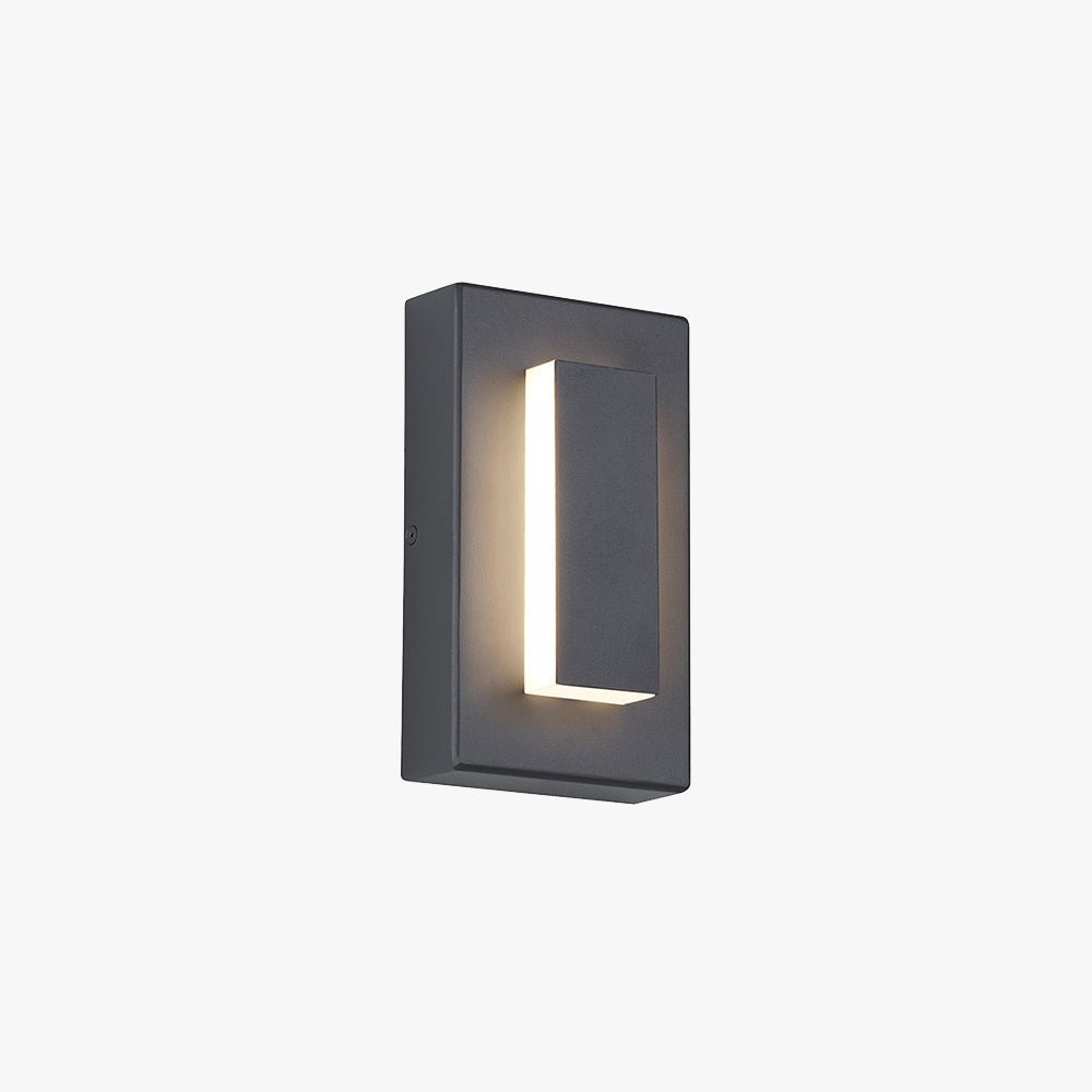Outdoor Wall Light with PIR Motion Sensor — Warm LED