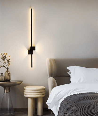 Minimalist LED Wall Sconce — Indirect Metal Lighting