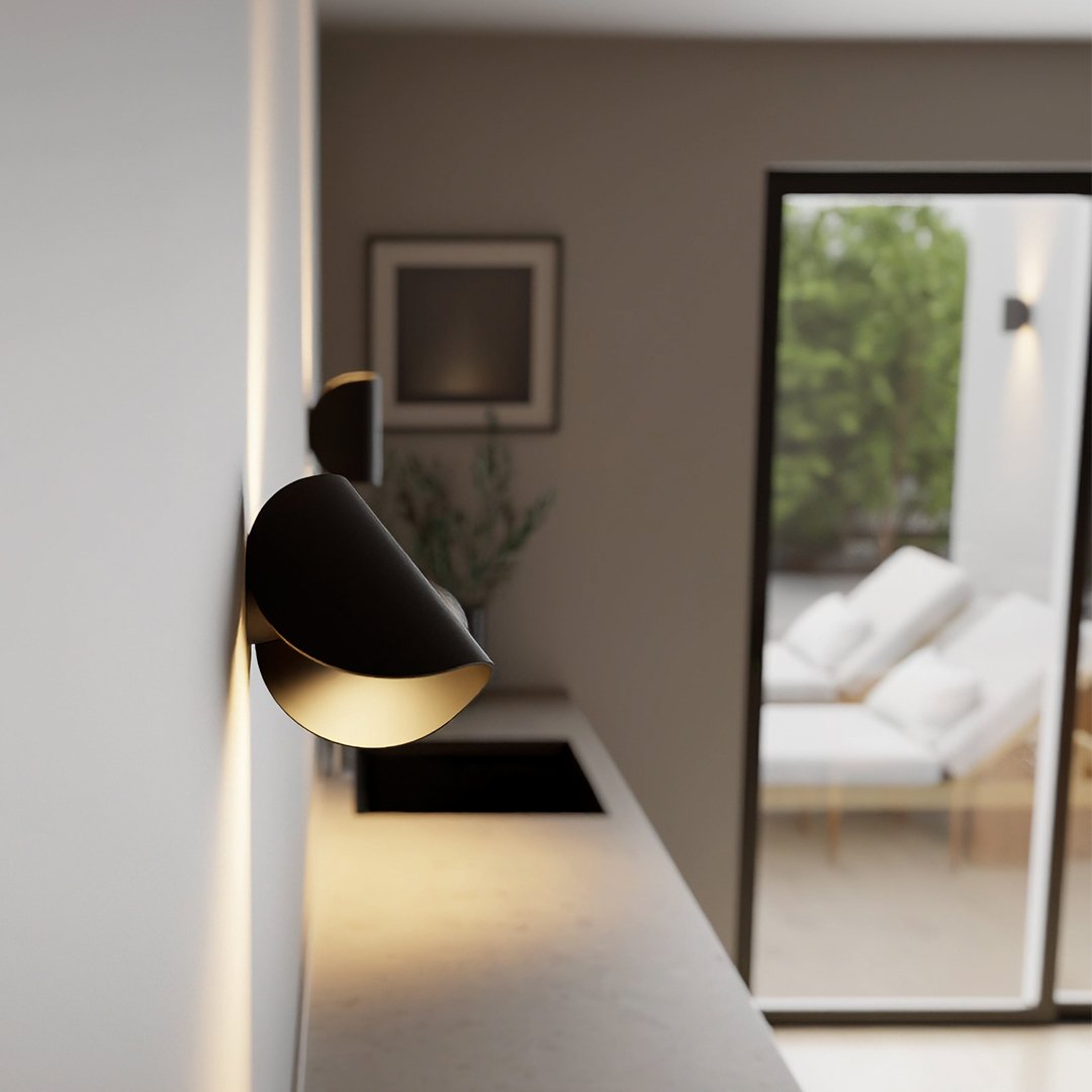 LED Wall Light — Rotating Waterproof IP65 Outdoor Lamp