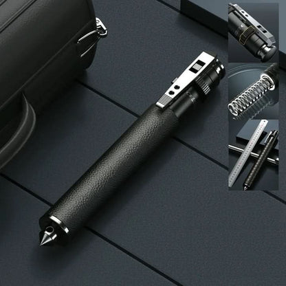 Folding Trekking Pole — Automatic Open, Non-Slip Grip