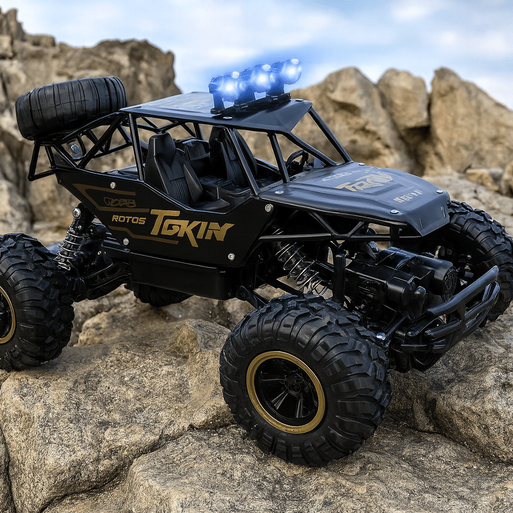 RC Monster Truck — Rugged 4x4 Off-Road Fun