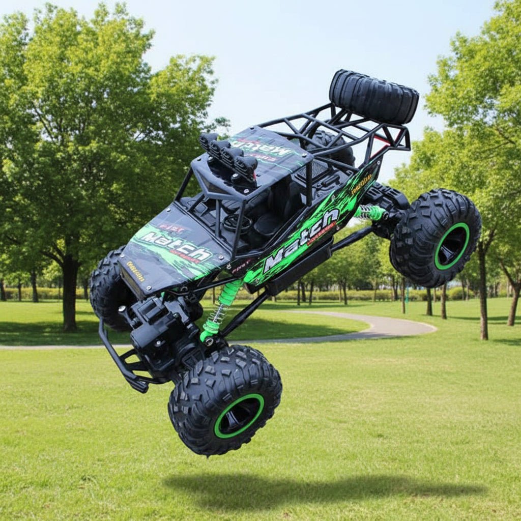 RC Monster Truck — Rugged 4x4 Off-Road Fun