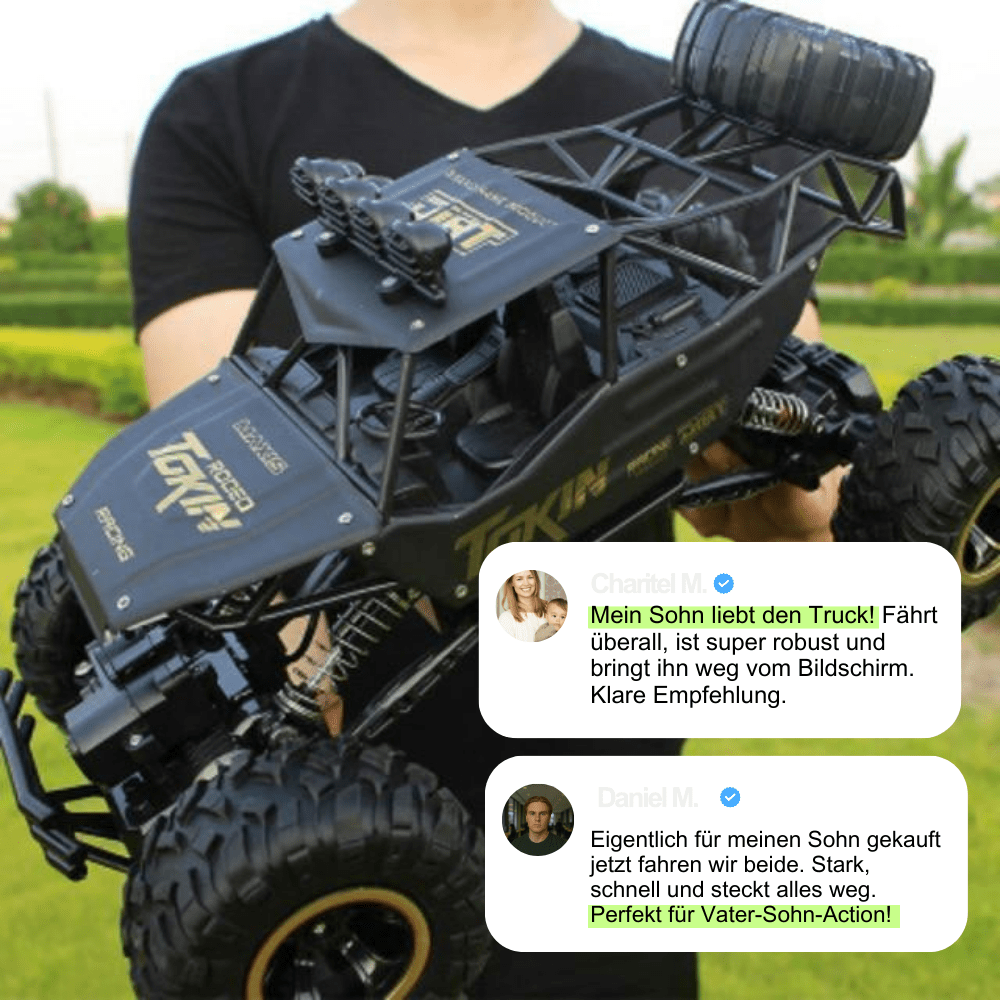 RC Monster Truck — Rugged 4x4 Off-Road Fun
