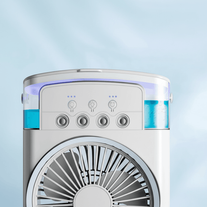 Mini Portable Air Cooler — Rechargeable with Water Tank