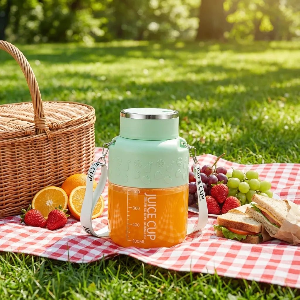 Portable Blender with 10 Blades & Powerful Motor