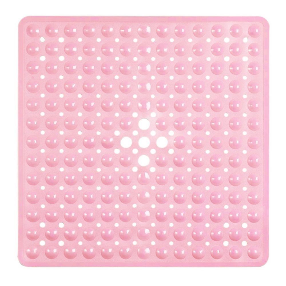 Non-Slip Shower Mat — Suction Grip with Drainage Holes