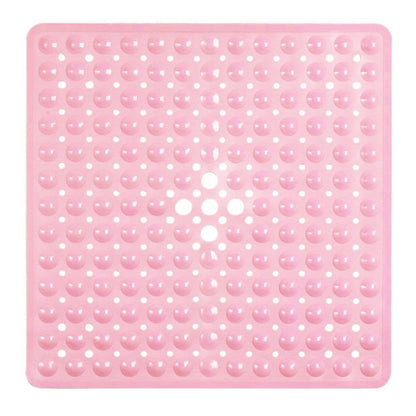 Non-Slip Shower Mat — Suction Grip with Drainage Holes