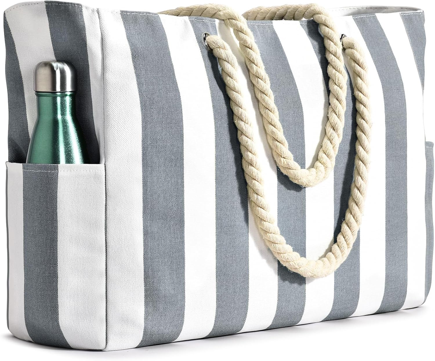 Waterproof Beach Bag — Large 20L Organized Tote