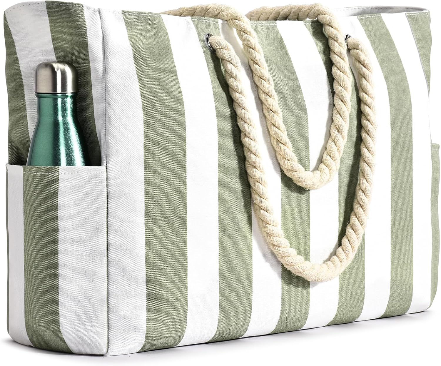 Waterproof Beach Bag — Large 20L Organized Tote