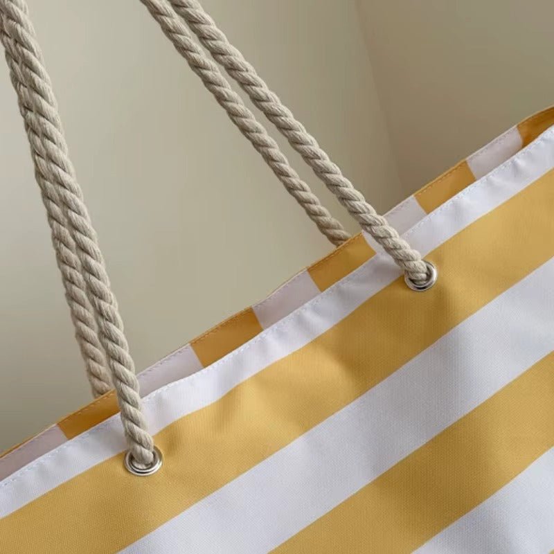 Waterproof Beach Bag — Large 20L Organized Tote