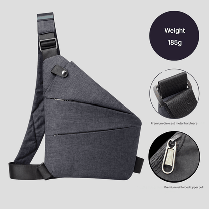 Anti-Theft Travel Bag — RFID Pocket & Convertible