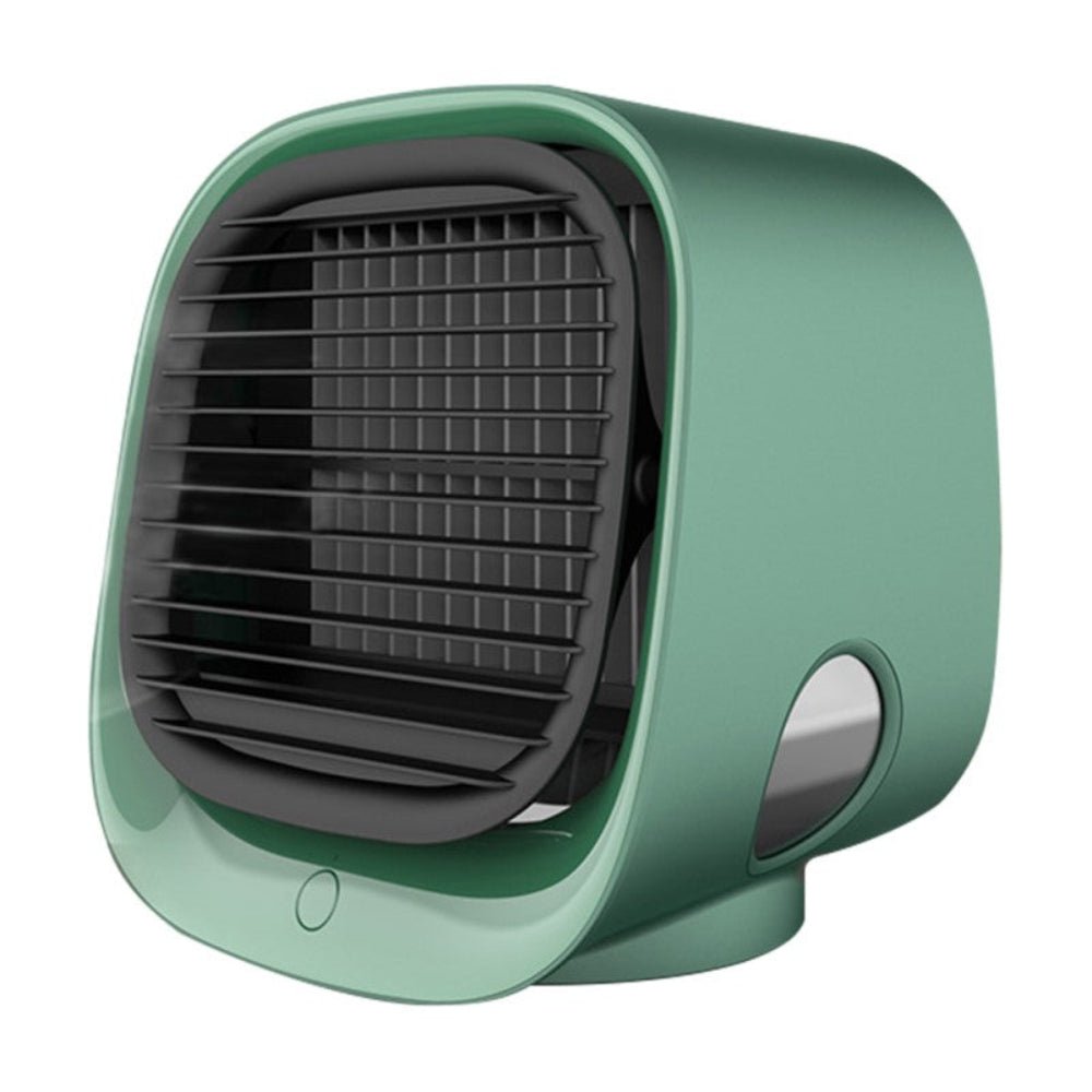 2-in-1 Air Cooler & Humidifier — Compact USB Fan