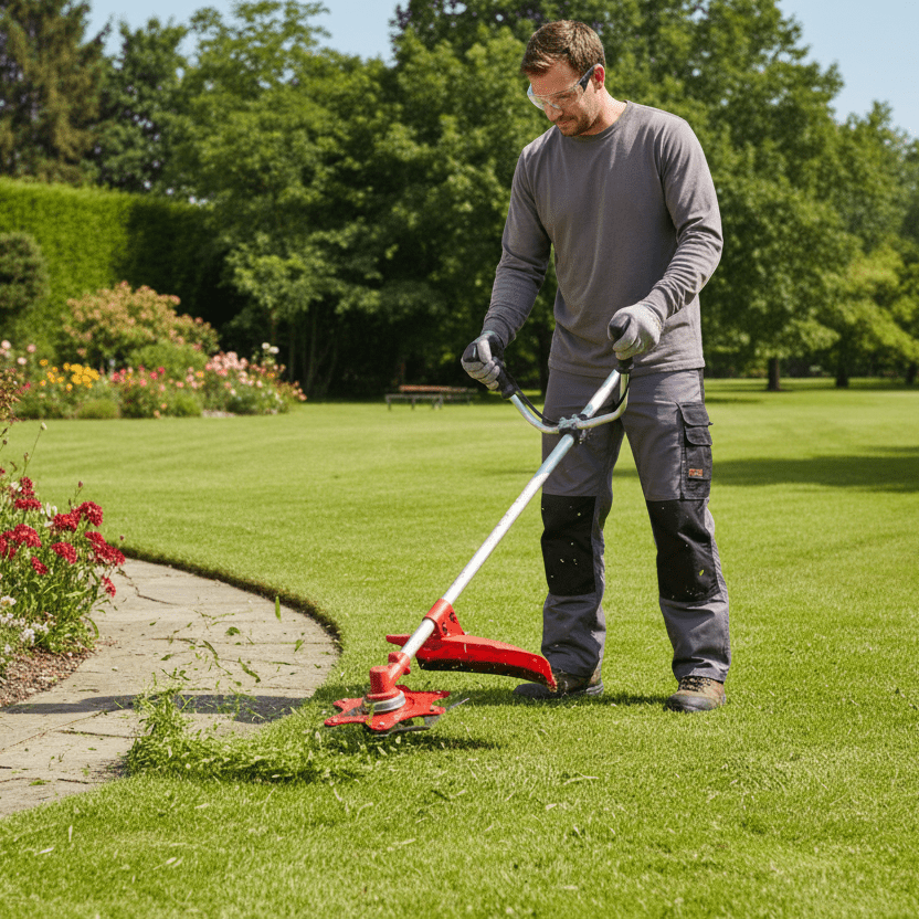 Metal Trimmer Head — Grass and Brush Cutting Blade