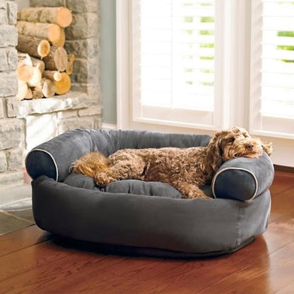 Orthopedic Dog Sofa — Soft Calming Bed