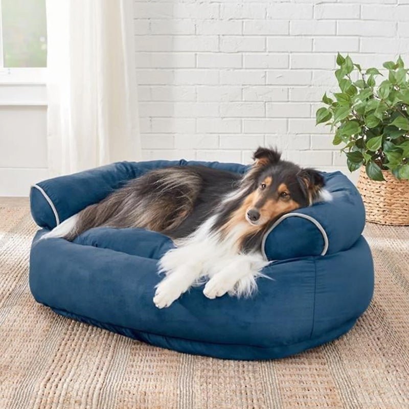 Orthopedic Dog Sofa — Soft Calming Bed