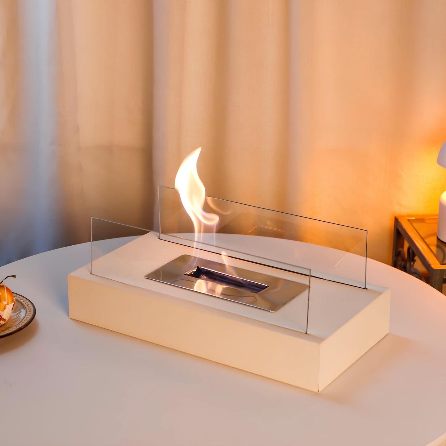 Tabletop Bioethanol Fireplace — Portable Indoor & Outdoor