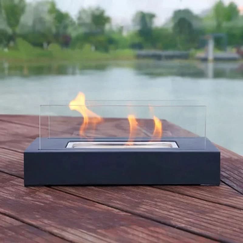 Tabletop Bioethanol Fireplace — Portable Indoor & Outdoor