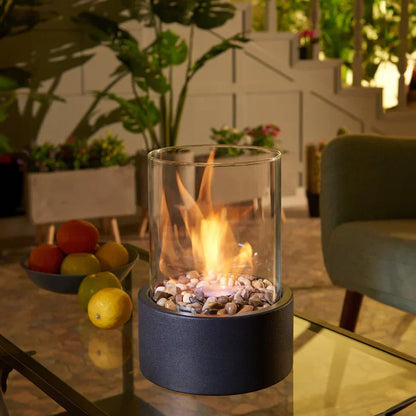 Tabletop Bioethanol Fireplace — Smokeless & Portable
