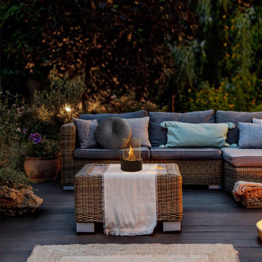 Tabletop Bioethanol Fireplace — Smokeless & Portable