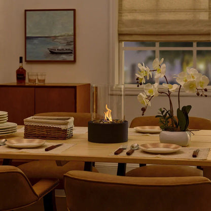 Tabletop Bioethanol Fireplace — Smokeless & Portable