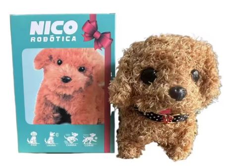 Interactive Plush Dog — Tail-Wagging Realistic Companion