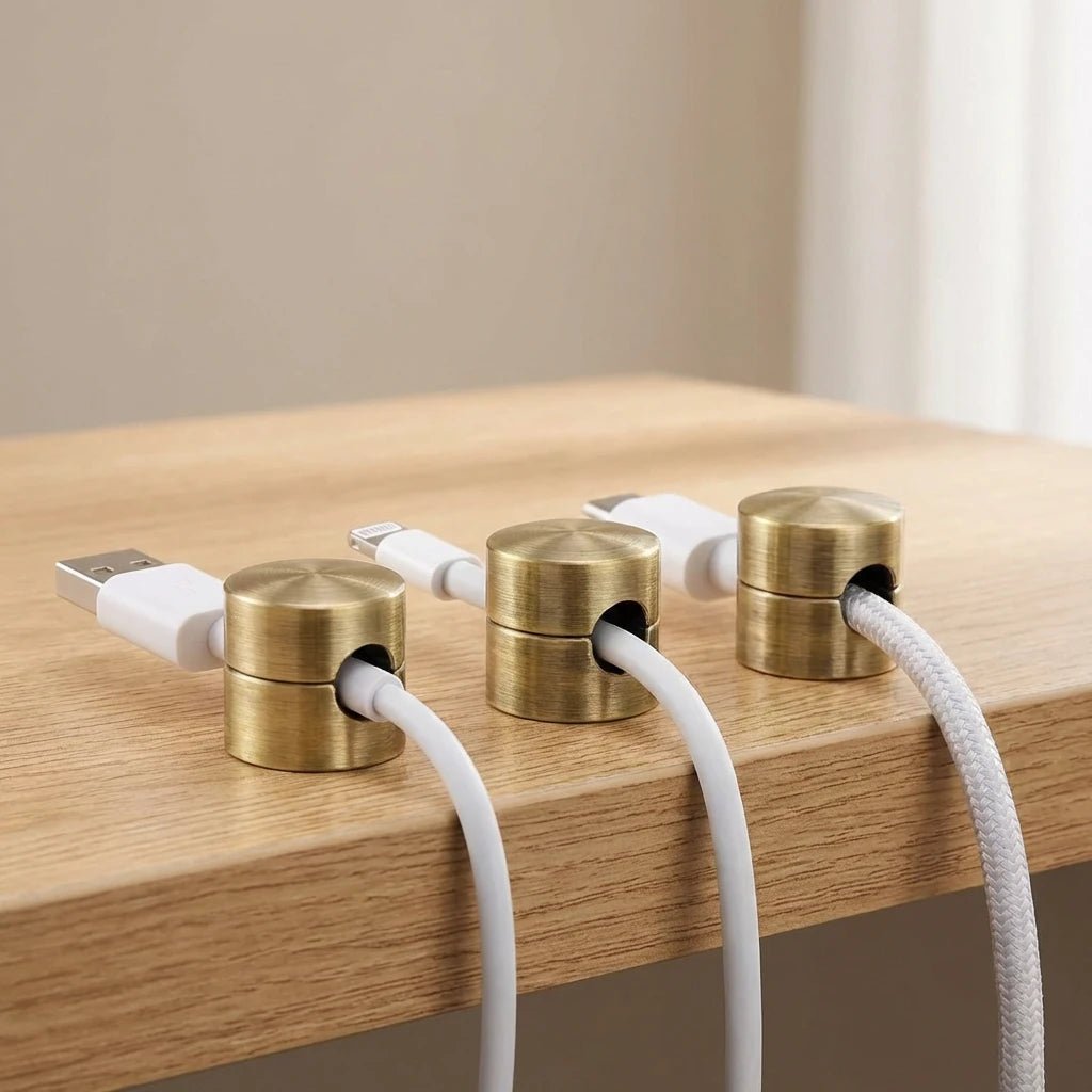 Aluminum Cable Anchor Clips — Adjustable Holder
