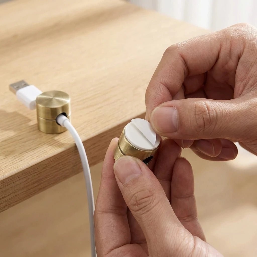 Aluminum Cable Anchor Clips — Adjustable Holder