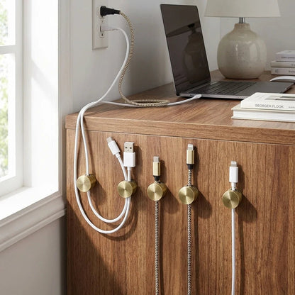 Aluminum Cable Anchor Clips — Adjustable Holder