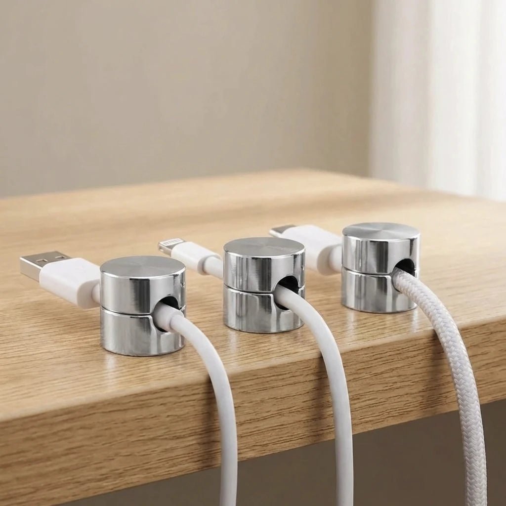 Aluminum Cable Anchor Clips — Adjustable Holder