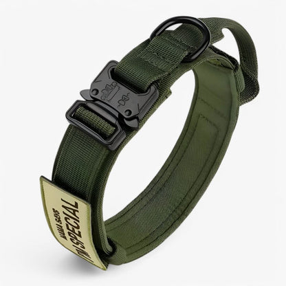 Tactical Nylon Dog Collar — Adjustable & Durable