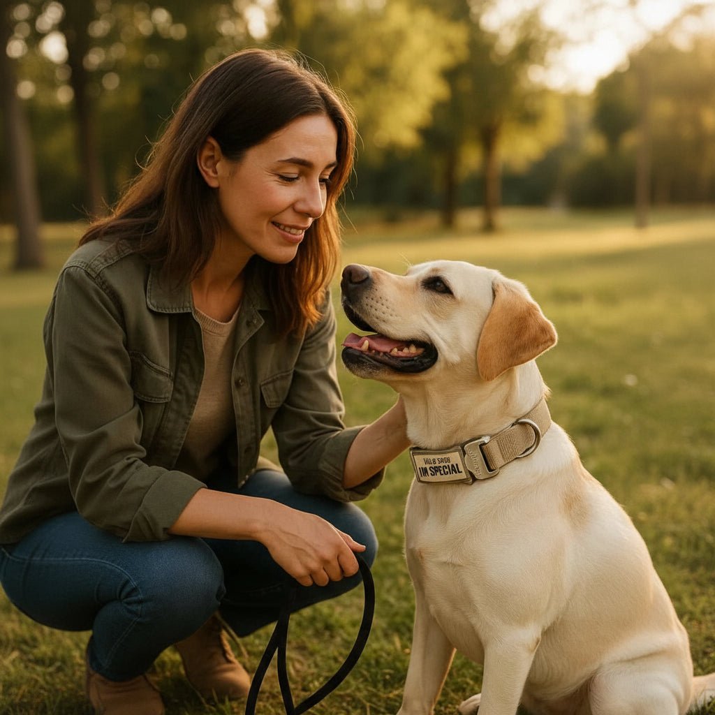 Tactical Nylon Dog Collar — Adjustable & Durable