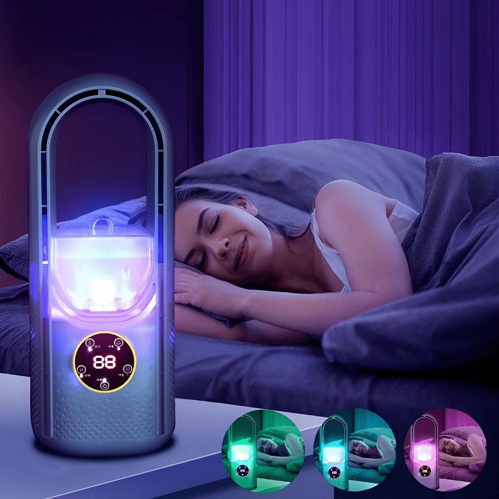 Portable Bladeless Air Conditioner — Quiet Cooling