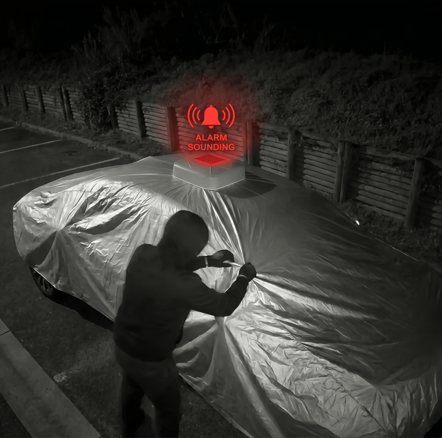 Automatic Waterproof Car Cover — Sun & Rain Shield