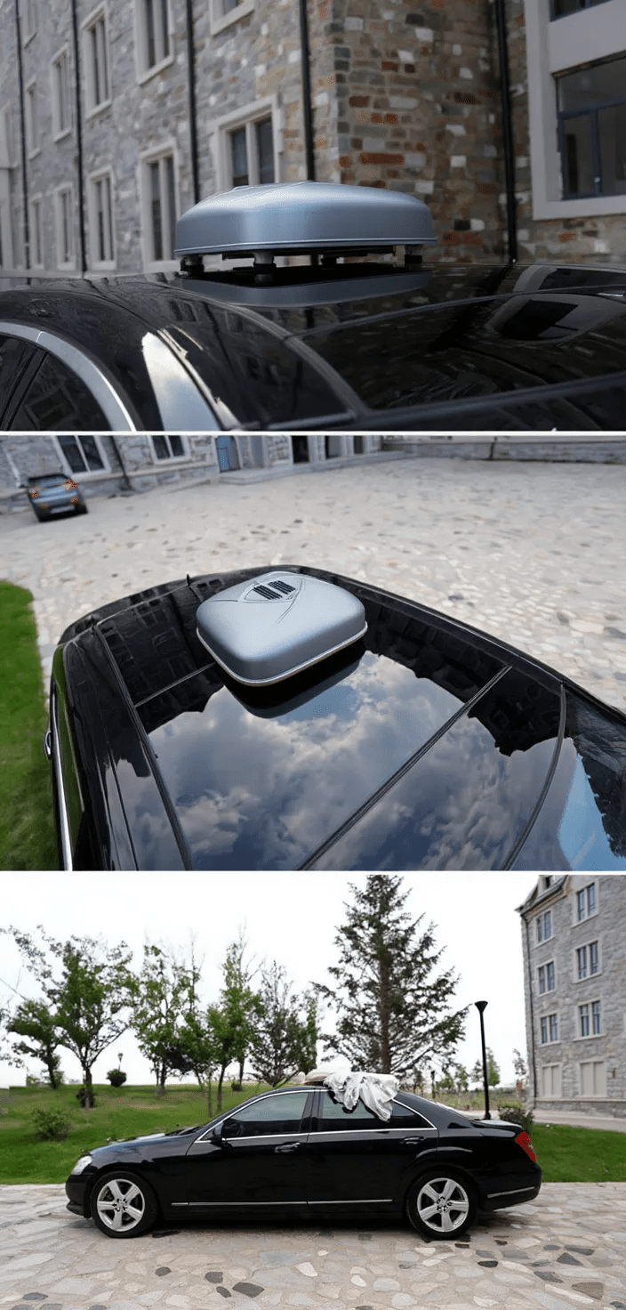 Automatic Waterproof Car Cover — Sun & Rain Shield