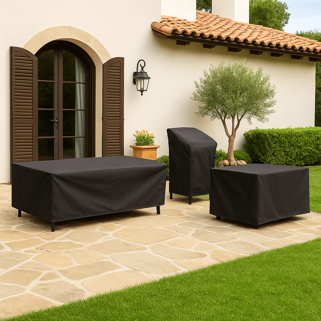 Waterproof Polyester Outdoor Table Cover