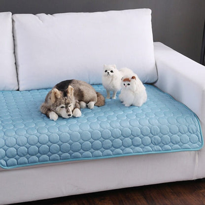 Self-Cooling Pet Mat — Summer Comfort Cushion