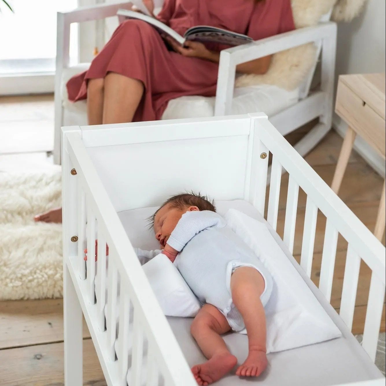 Adjustable Baby Side Positioner — Anti-Roll Wedge