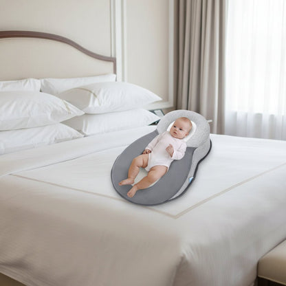 Ergonomic Baby Pillow — Safe Back-Sleep Head Support