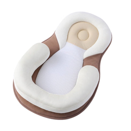 Ergonomic Baby Pillow — Safe Back-Sleep Head Support