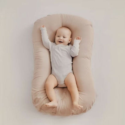Soft Breathable Baby Pillow for Flat-Head Support